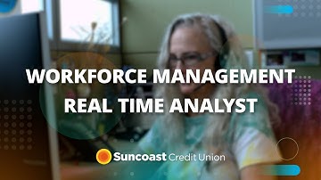 Workforce Management Real Time Analyst | Suncoast Credit Union