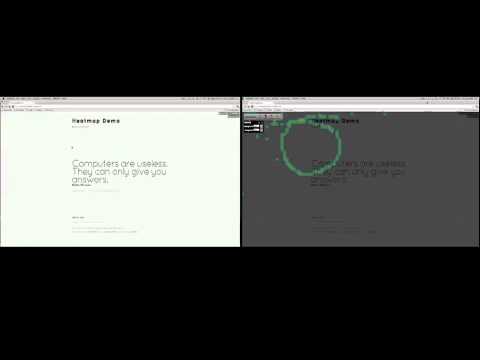Mouse Movement Heatmap in Real-Time by  SeeVolution.com
