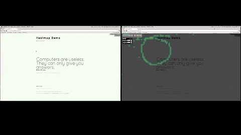 Mouse Movement Heatmap in Real-Time by  SeeVolution.com