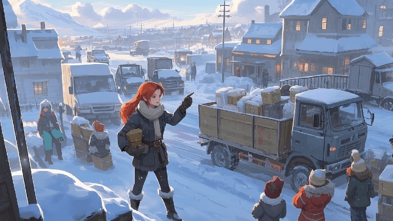 Reborn before blizzard,stay away from vicious husband,stockpile supplies,lead town people to survive