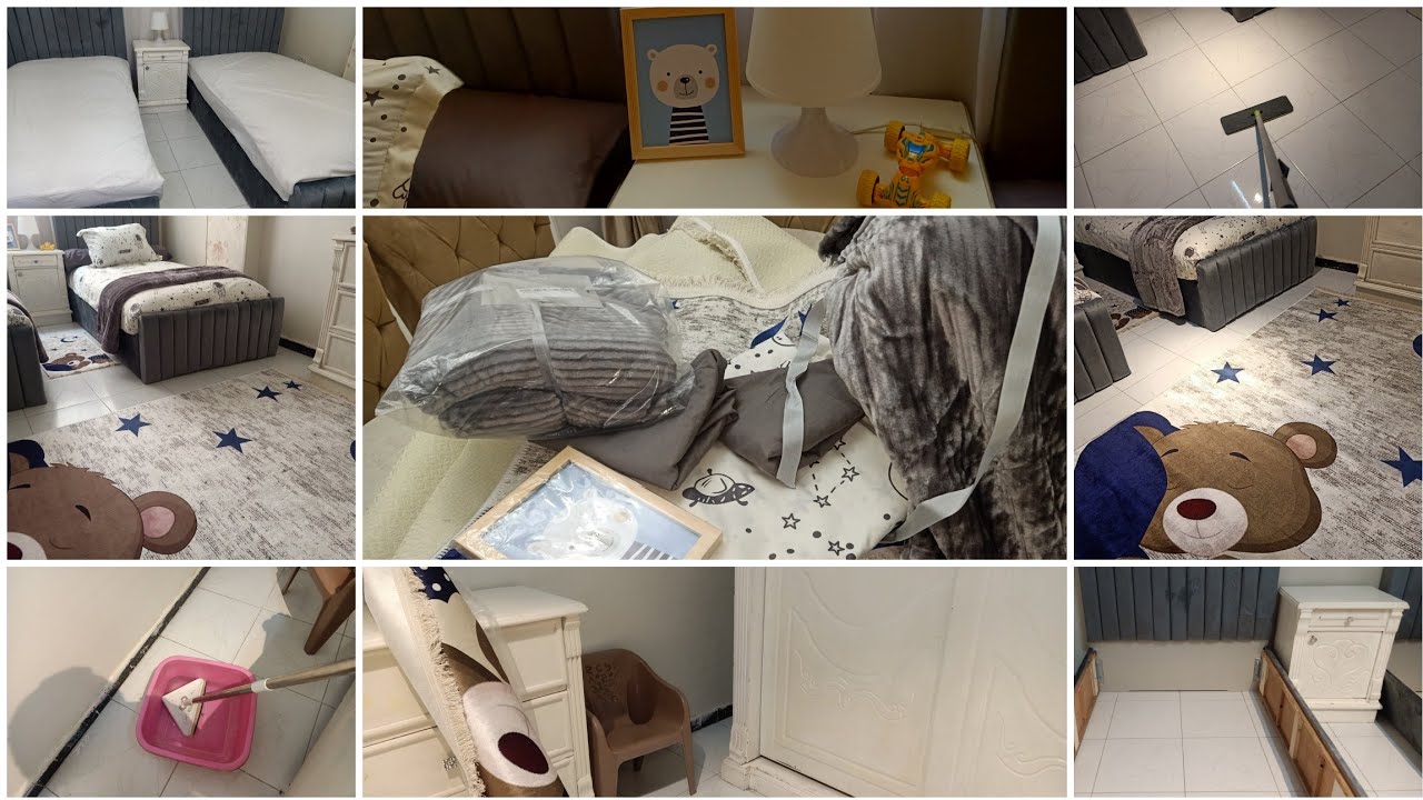 أخيرا فرشت غرفة الاطفال 🥳 مش مصدقه عيني من جمالها الحمد لله 😍