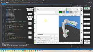 HIWIN robot RA620 simulator tutorial