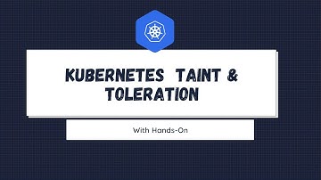 Kubernetes Taints and Tolerations explained.
