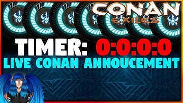 LIVE CONAN ANNOUNCEMENT, NEW MAP?? | Conan Exiles |