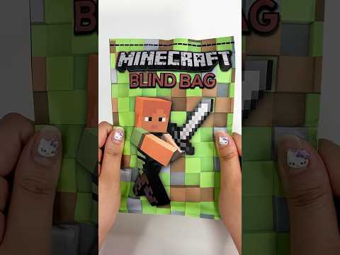 Minecraft Ender Dragon Blind bag Paper ASMR