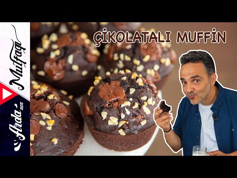 Çikolatalı Muffin - Çikolatalı Mini Kek | Arda'nın Mutfağı