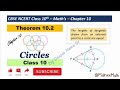 Class 10th Chapter 10 Theorem 10.2 proof by Nehra Sir