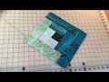 Log Cabin Quilt Block Strip-Pieced Tutorial