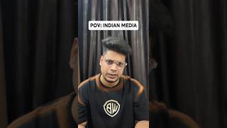 Indian media nowadays | Satire By azi #shots #tredingshorts #viralvideo #indianmedia