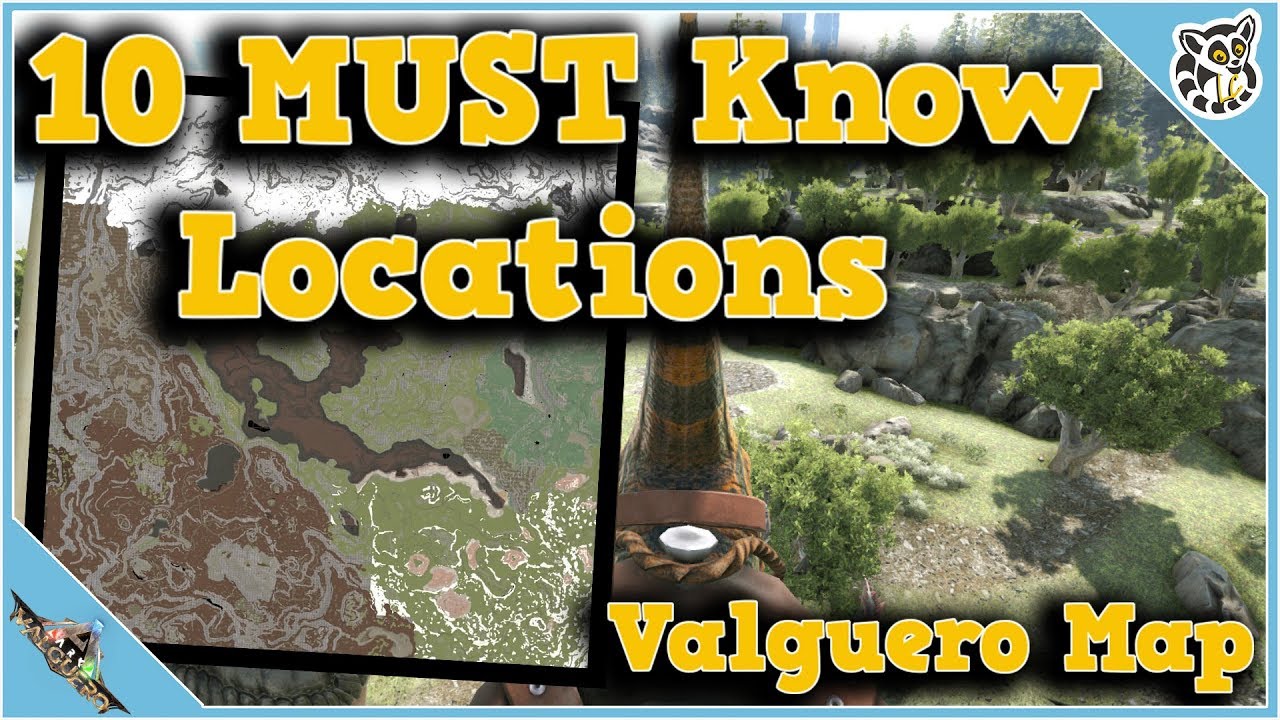 10 Must Know Locations On Valguero Ark Survival Evolved Youtube