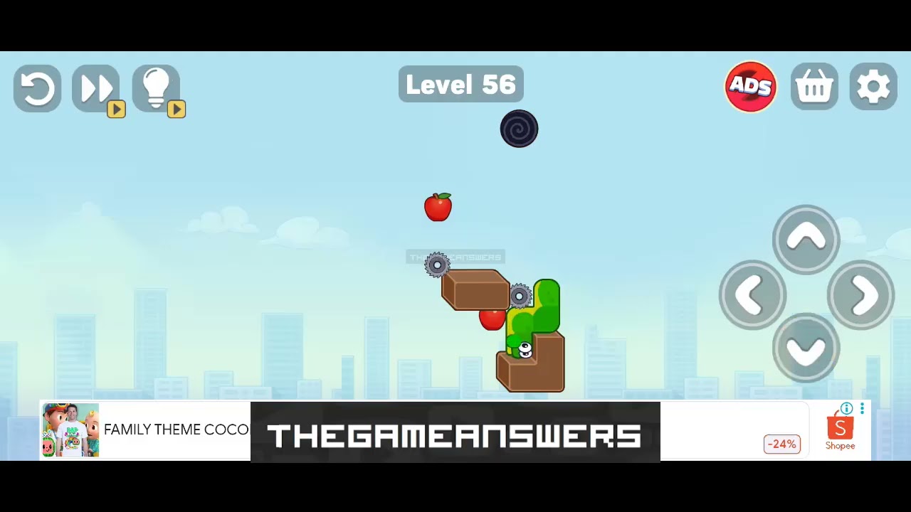 Snake Puzzle Level 56 - YouTube