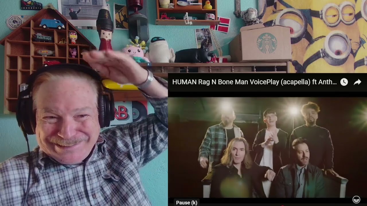 VoicePlay (acapella) ft Anthony Gargiula - HUMAN, A Layman's Reaction