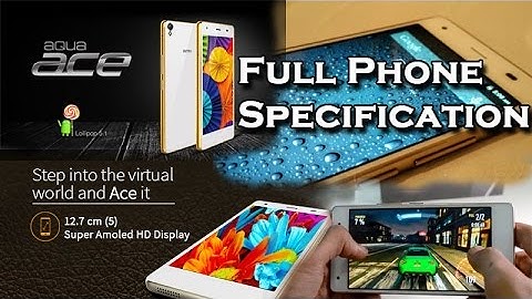 Intex Aqua Ace Unboxing and Hands on Review 2015 - LiveApk