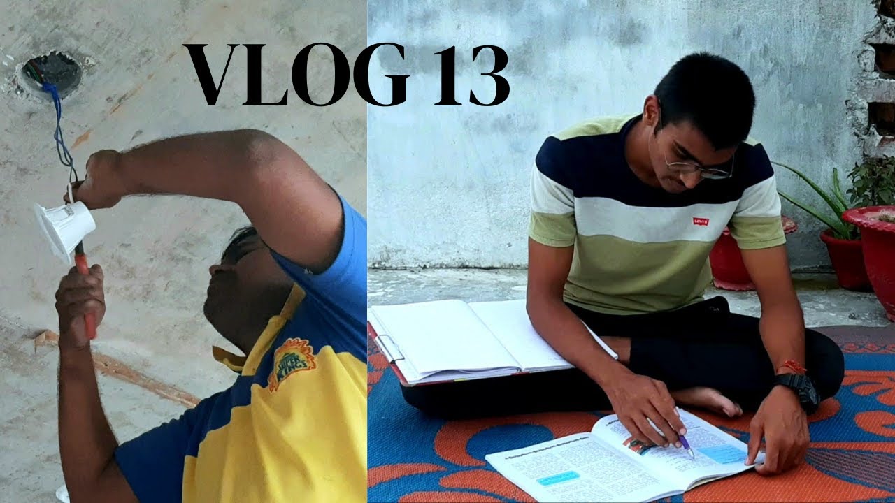 vlog-13-how-to-attach-light-at-home-light-vlog-youtube