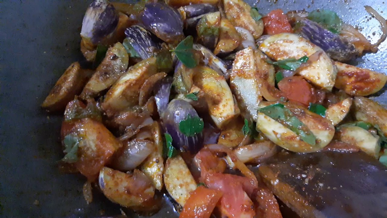 Instant eggplant/ baigan fry recipe very tasty very quickly simple