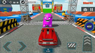 Mega Ramp GT Racing - Red Sport Car Extreme Mega Ramp Stunt Driver - Android Gameplay screenshot 2