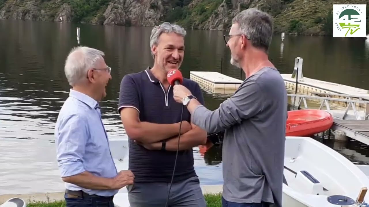 ⁣Xavier DEVILLARD, le président du Club Nautique de Saint-Etienne
