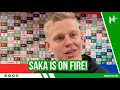 Bukayo Saka is on FIRE - Zinchenko on his Arsenal team-mate