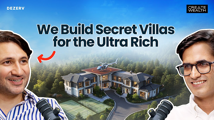 We build secret Villas for the Ultra Rich!