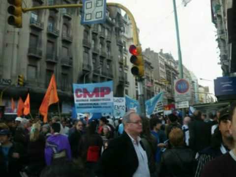 Festejos en el Congreso - Ley de Medios 10/10/2009