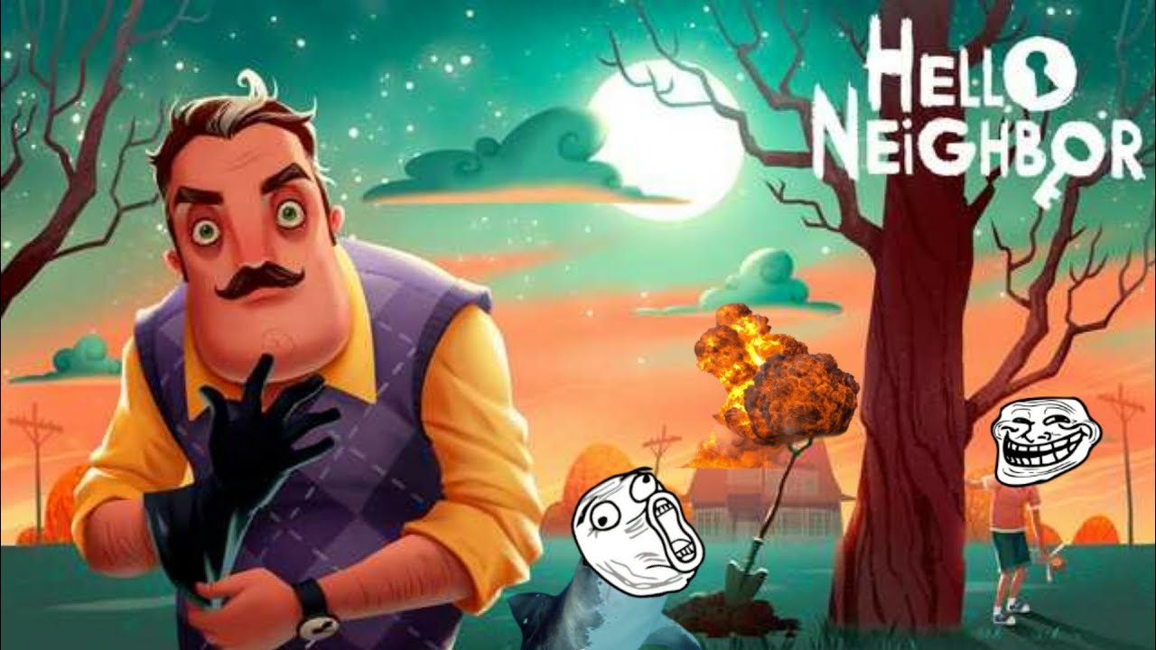 Lasst uns den Nachbarn trollen/Hello Neighbor Xbox one - YouTube