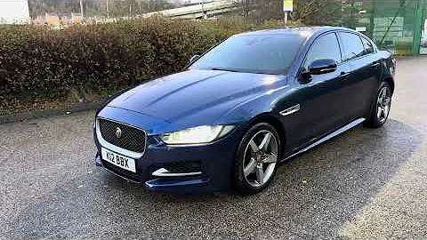 2015 Jaguar XE 2.0d R Sport Automatic Premium Bluefire Blue Euro 6 ULEZ - LEATHER + NAV + DAB + LED