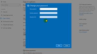 كيفية تغيير باسورد الكمبيوتر ويندوز 10