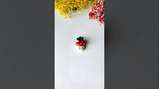 #diy How to make a Cute Clay Mushroom 🍄✨ Satisfying And Cute Clay Art #shorts