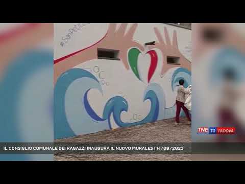 IL CONSIGLIO COMUNALE DEI RAGAZZI INAUGURA IL NUOVO MURALES | 14/09/2023