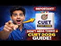 CUET 2026 Biggest Mistake Students Are Making Right Now!