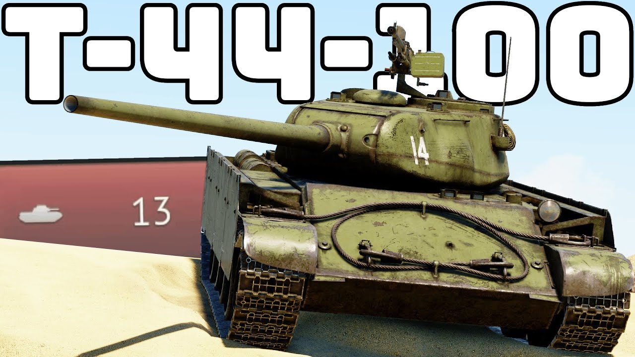 T-44/100 | Niedoceniony na 7.0? | War Thunder - YouTube