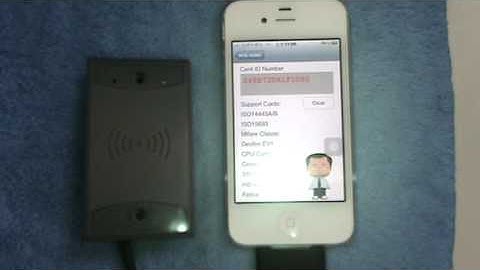 RFID Reader with iPhone