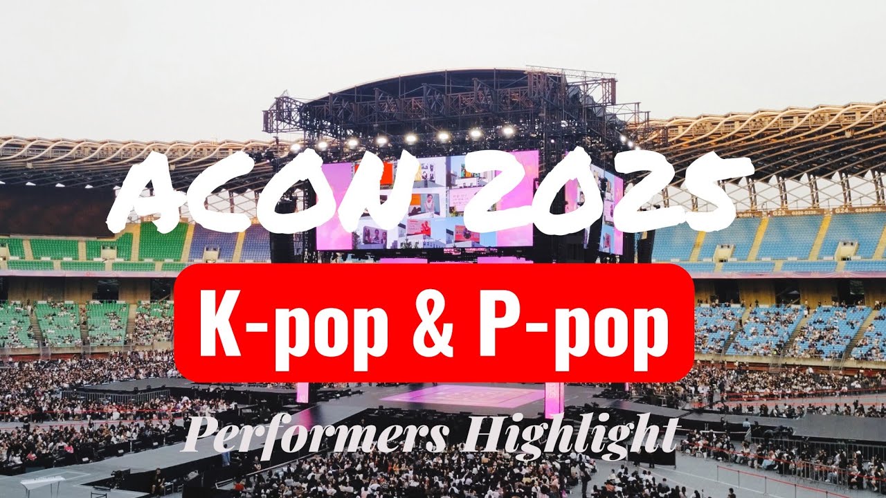 First Time at ACON 2025 | Performers & Crowd Moments (K-Pop to P-Pop)