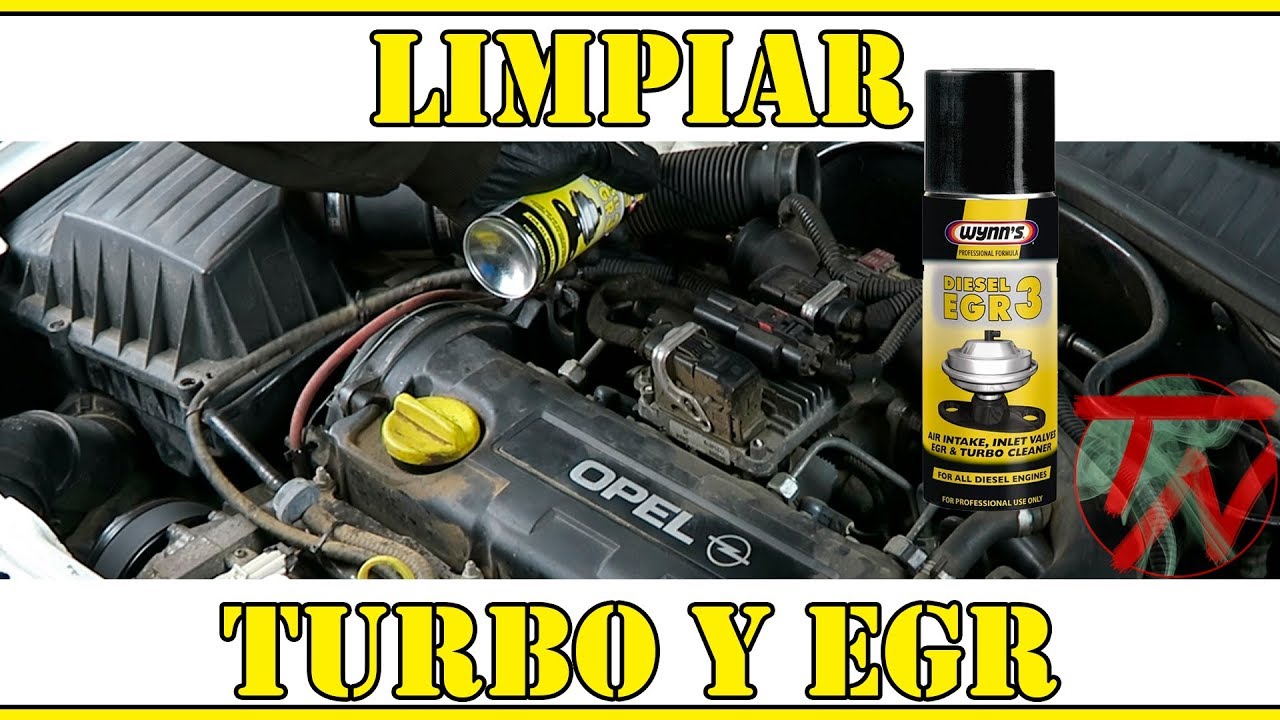 Como limpiar valvula egr y turbo FACIL Y RAPIDO 🚖 