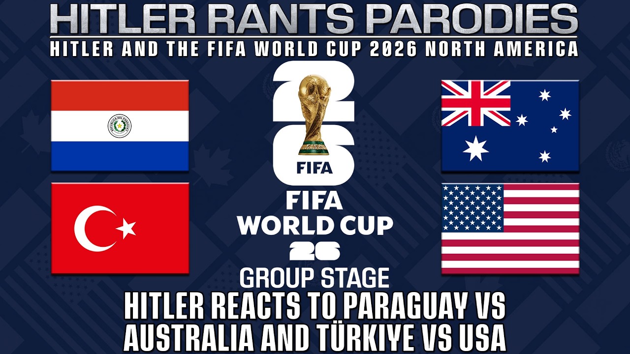 Hitler reacts to Paraguay vs Australia | Türkiye vs USA