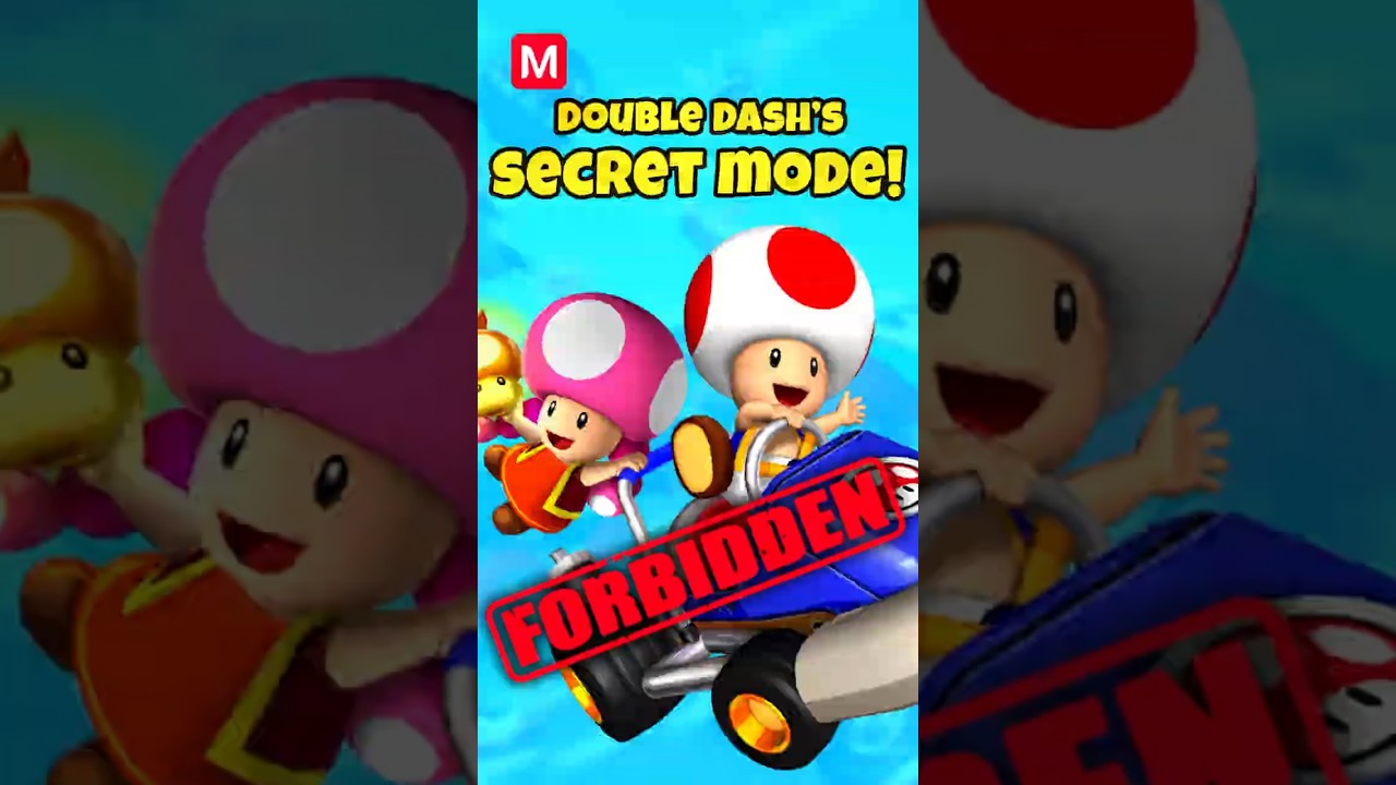 Mario Kart Double Dash's Secret 16-Player LAN Mode! #shorts #nintendo #mariokart