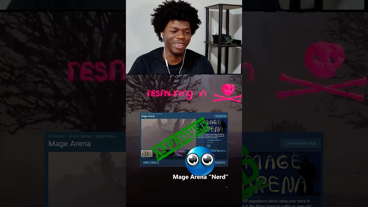 The Spells Are Voice-Activated.. #digitalboyaus #magearena #twitch #gaming #indiegame