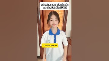 THỬ THÁCH THAY ĐỔI KIỂU TÓC MỖI NGÀY KHI ĐẾN TRƯỜNG #shorts #tips