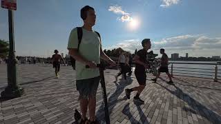 Walking the West Side Highway - NYC