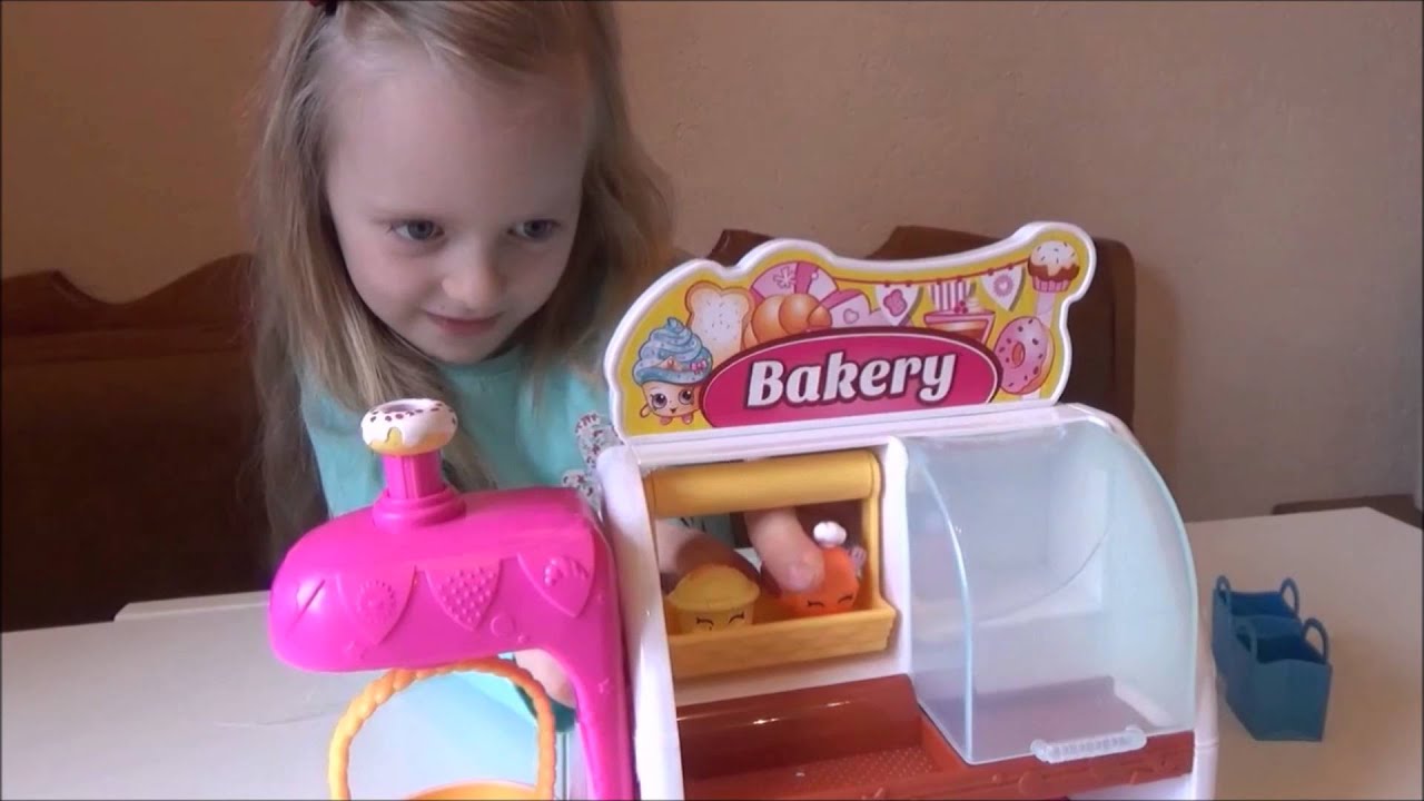 Шопкинс набор пекарня распаковка Shopkins set of bakery unpacking