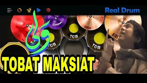 WALI - TOBAT MAKSIAT ( TOMAT ) | Real Drum Cover Lighting
