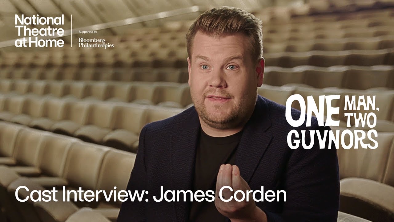 One Man, Two Guvnors | Interview (James Corden) | National Theatre at Home