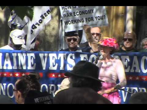 CODE PINK's Lisa Savage :: Veterans For Peace 25th...
