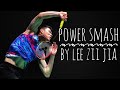 Power smash by lee zii jia  denmark open 2022  power badminton