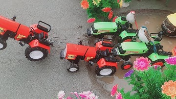 diy tractor stuck mud in mini science project ||@keepvilla ||@vivek experiment