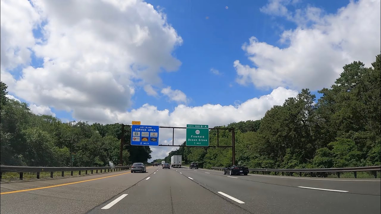 Drive to Atlantic City via Garden State Pkway & Atlantic City Expressway
