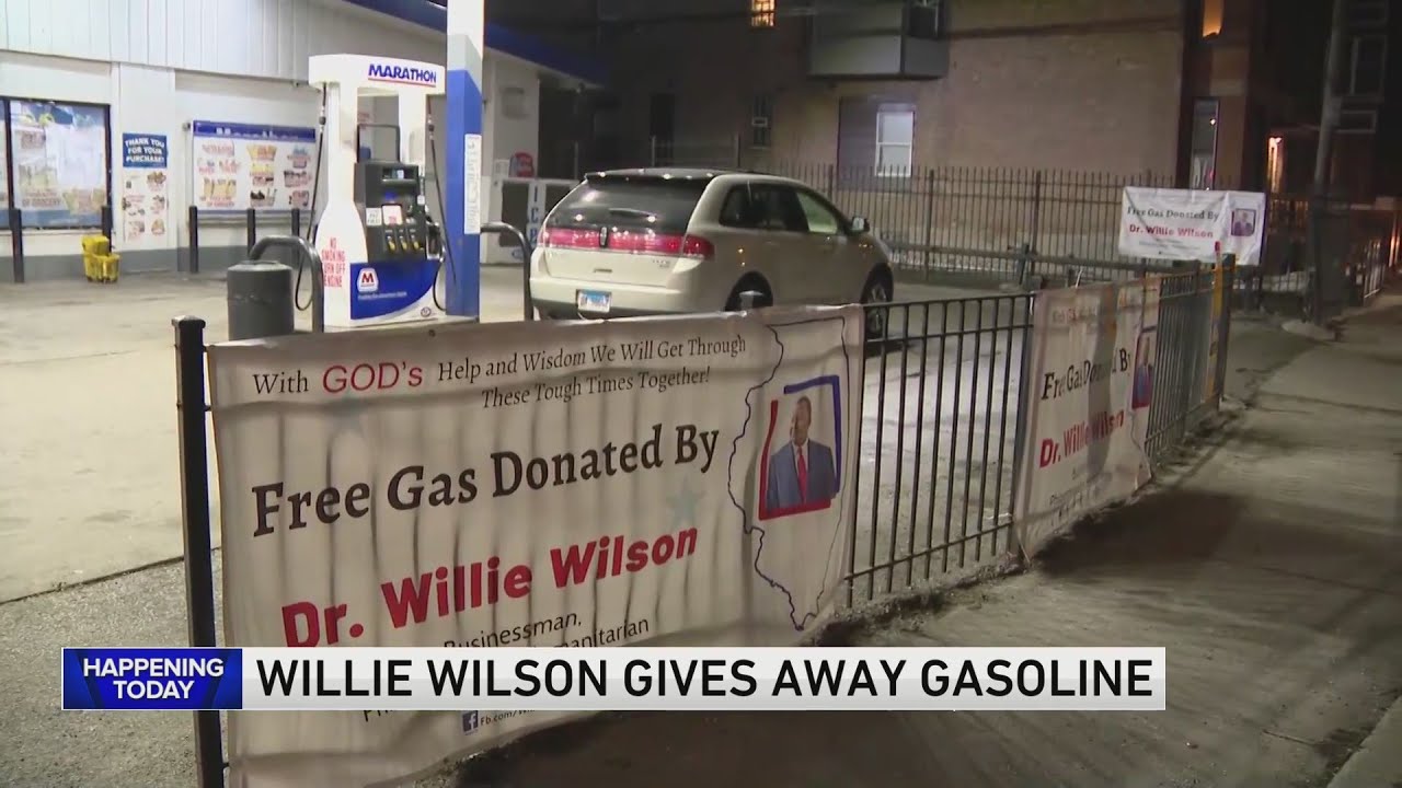 Willie Wilson giving away $200K in gas Thursday 