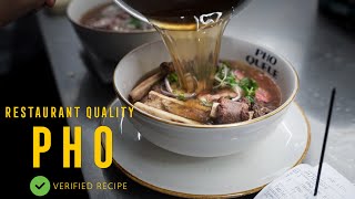 Restaurant Quality Pho at Home (a comprehensive guide with recipe) | Leighton Pho