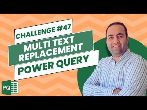 Replace Multiple Texts with New Texts Using List.Accumulate in Power Query Challenge 47
