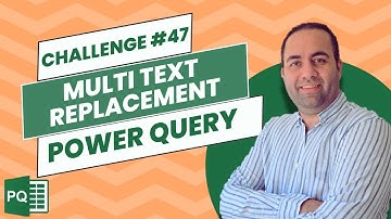 Замена нескольких текстов новыми текстами с помощью List.Accumulate в Power Query. Задача 47